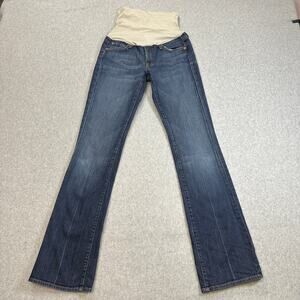 7 For All Mankind A Pea in the Pod Maternity Jeans WMN 29 Secret Fit Belly Waist